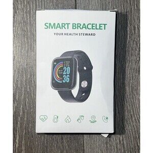 SMART BRACELET/WATCH, Health Steward, Steps Counter, Heart Rate, Charge W/USB